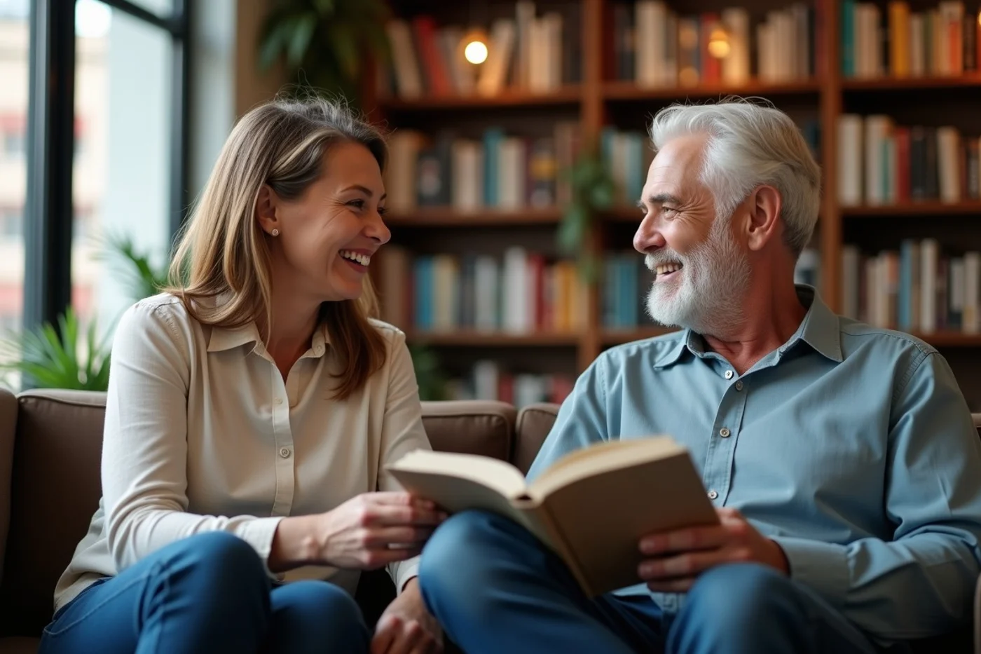 Communication Tips for Long-Distance Couples Over 50 - editorial photograph
