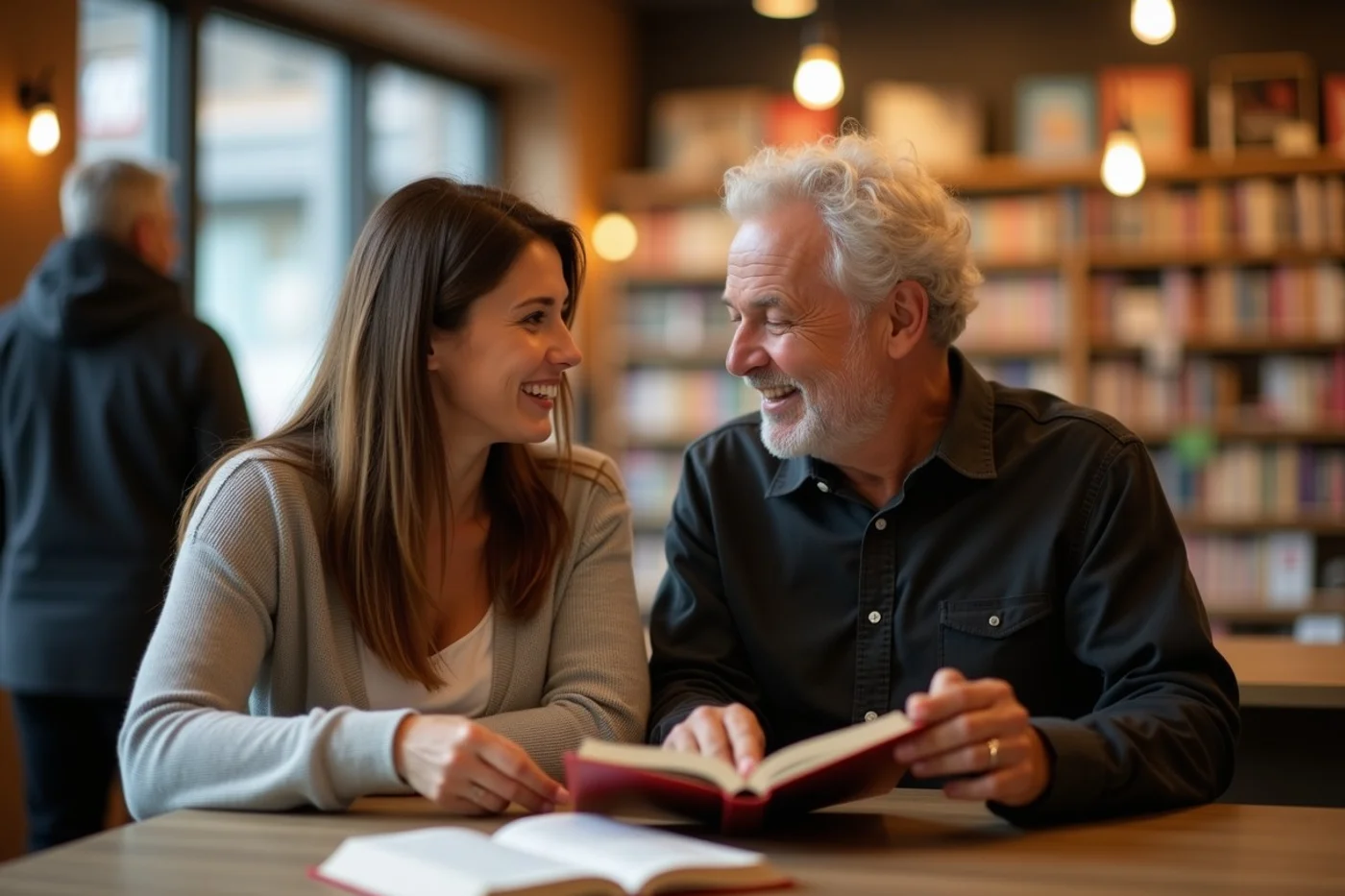 First-Date Conversation Starters for Singles Over 50 - editorial photograph