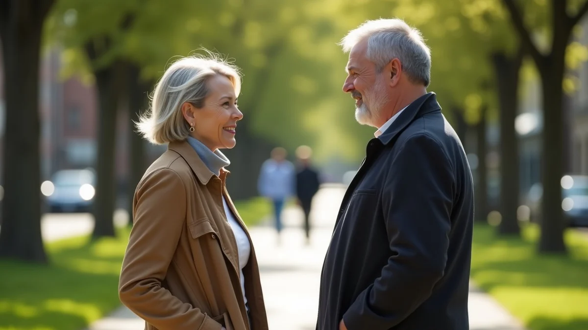 How to Make Long-Distance Dating Work After 50 - editorial photograph