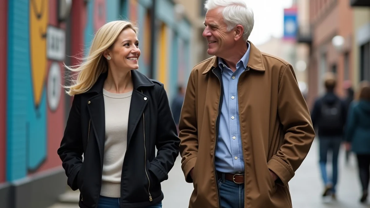 How to Meet Single Men Over 50 Who Are Open to a Relationship - editorial photograph