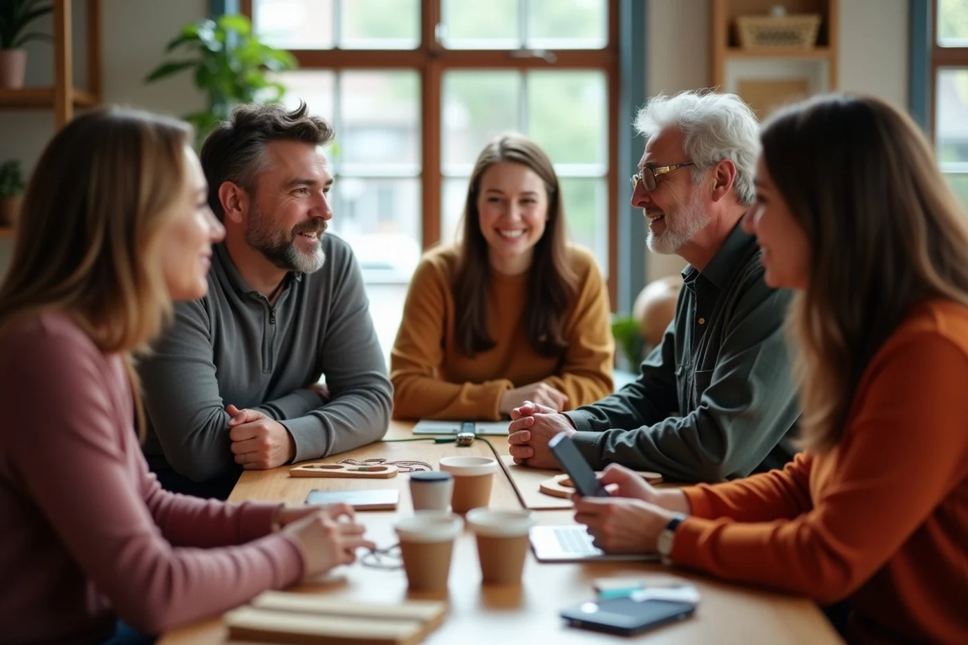 Friends and community connections can create warmer introductions - supporting editorial photograph