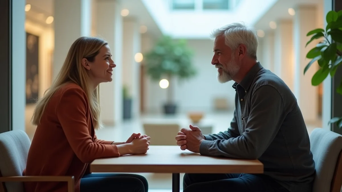 Online Dating After 50 for Men: Creating Better Conversations and Connections - editorial photograph